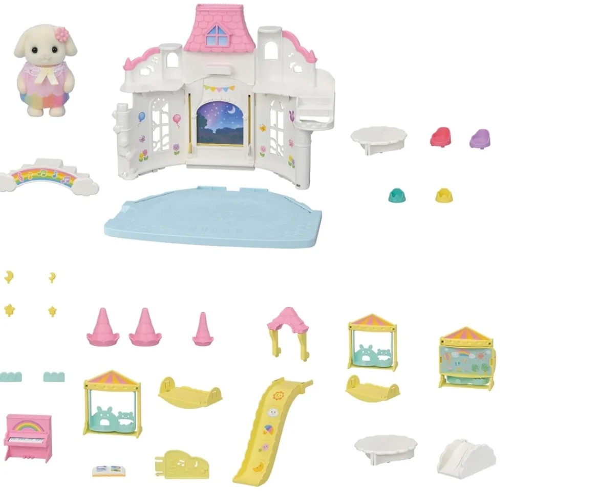 Ken Black Sylvanian Families Sunny Castle Nursery Set| Dolls & Dollhouses