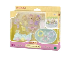 Ken Black Sylvanian Families Triplets Baby Bathtime Set| Dolls & Dollhouses
