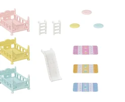 Ken Black Sylvanian Families Triple Bunk Beds Set| Dolls & Dollhouses