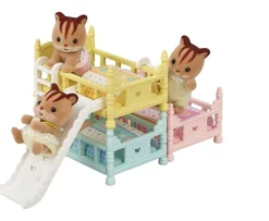 Ken Black Sylvanian Families Triple Bunk Beds Set| Dolls & Dollhouses