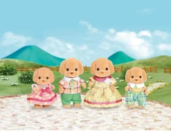 Ken Black Sylvanian Toy Poodle Family| Dolls & Dollhouses