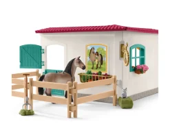Ken Black Tack Room Extension with Horse and Rider| Dolls & Dollhouses