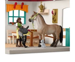 Ken Black Tack Room Extension with Horse and Rider| Dolls & Dollhouses