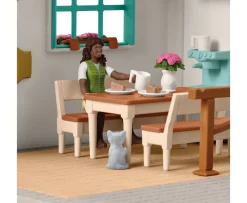 Ken Black Tack Room Extension with Horse and Rider| Dolls & Dollhouses