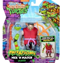 Ken Black Tales of Teenage Mutant Ninja Turtles: Mutations Mix ‘N Match – Splinter| Action Figures & Playsets
