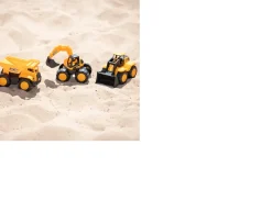 Ken Black Teamsterz JCB Tough Trucks 3 Pack| Building & Vehicle Toys