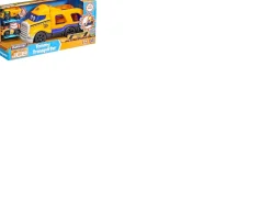 Ken Black Teamsterz My First JCB Tommy Transporter Vehicle Playset| Building & Vehicle Toys