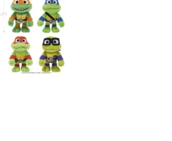 Ken Black Teenage Mutant Ninja Turtles Mutant Mayhem 8-in Plush Assortment| Soft Toys|Action Figures & Playsets