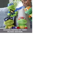 Ken Black Teenage Mutant Ninja Turtles Mutant Mayhem 8-in Plush Assortment| Soft Toys|Action Figures & Playsets