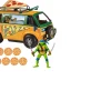 Ken Black Teenage Mutant Ninja Turtles: Mutant Mayhem – Pizza Fire Van and Leonardo Action Figure| Action Figures & Playsets