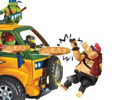 Ken Black Teenage Mutant Ninja Turtles: Mutant Mayhem – Pizza Fire Van and Leonardo Action Figure| Action Figures & Playsets