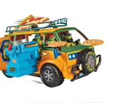 Ken Black Teenage Mutant Ninja Turtles: Mutant Mayhem – Pizza Fire Van and Leonardo Action Figure| Action Figures & Playsets