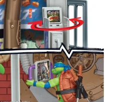 Ken Black Teenage Mutant Ninja Turtles: Mutant Mayhem Sewer Lair Playset| Action Figures & Playsets