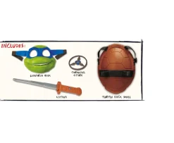 Ken Black Teenage Mutant Ninja Turtles Mutant Mayhem Leonardo's Mega Battle Pack| Action Figures & Playsets