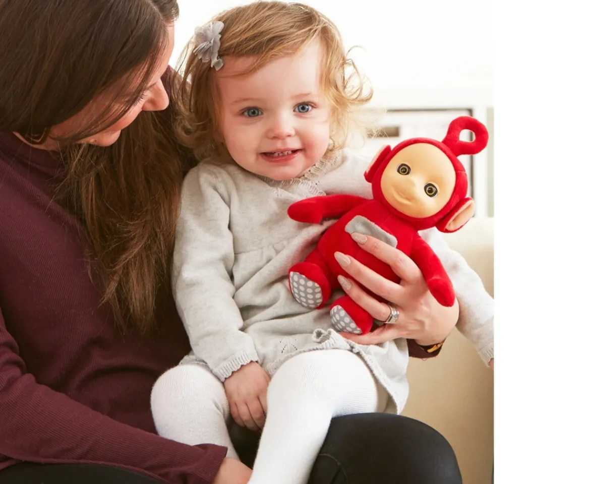 Ken Black Teletubbies Talking Po Plush 20cm| Soft Toys|Preschool & Electronic Learning