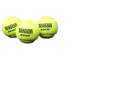 Ken Black Teloon Mascot Tennis Balls 3 Pack| Sports