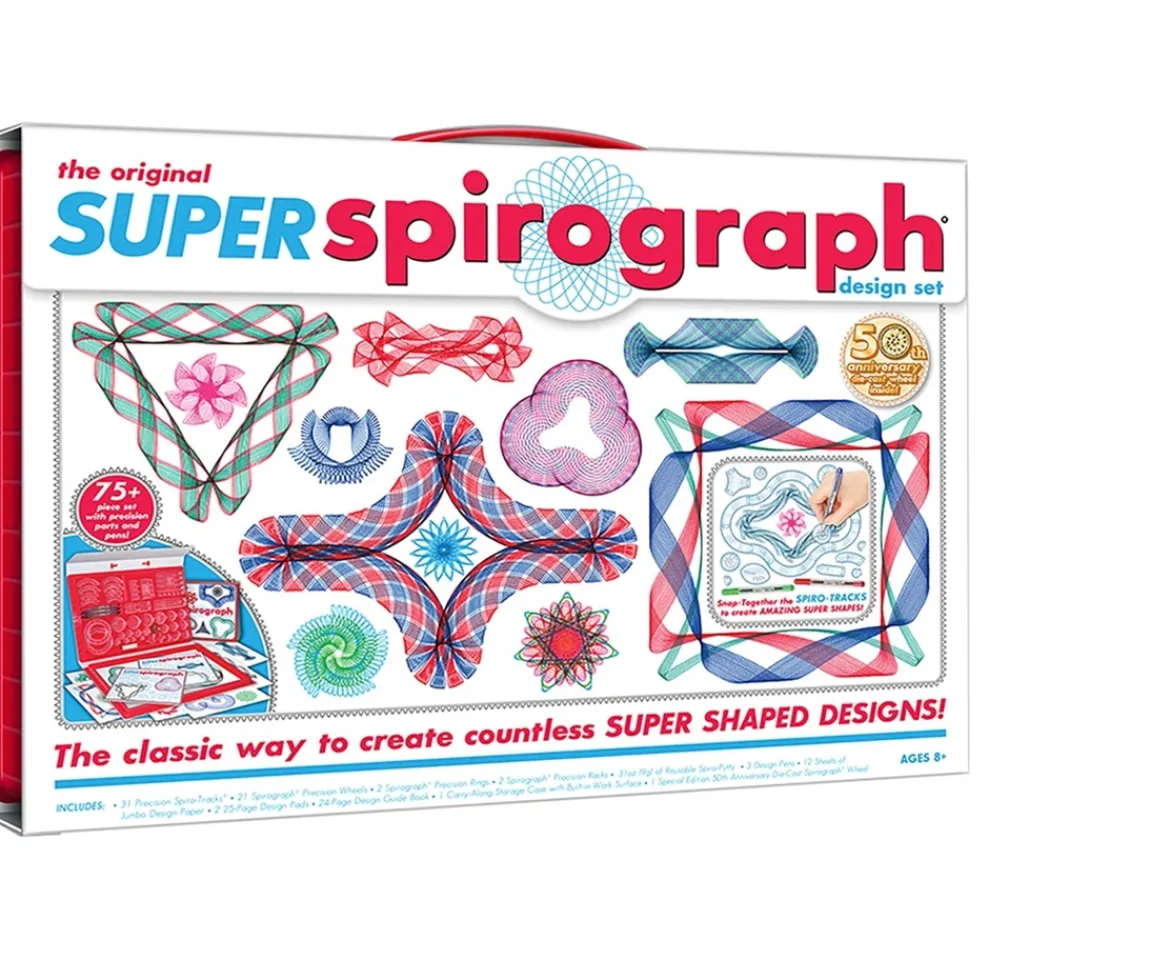 Ken Black The Original Super Spirograph Design Set| Art & Crafts