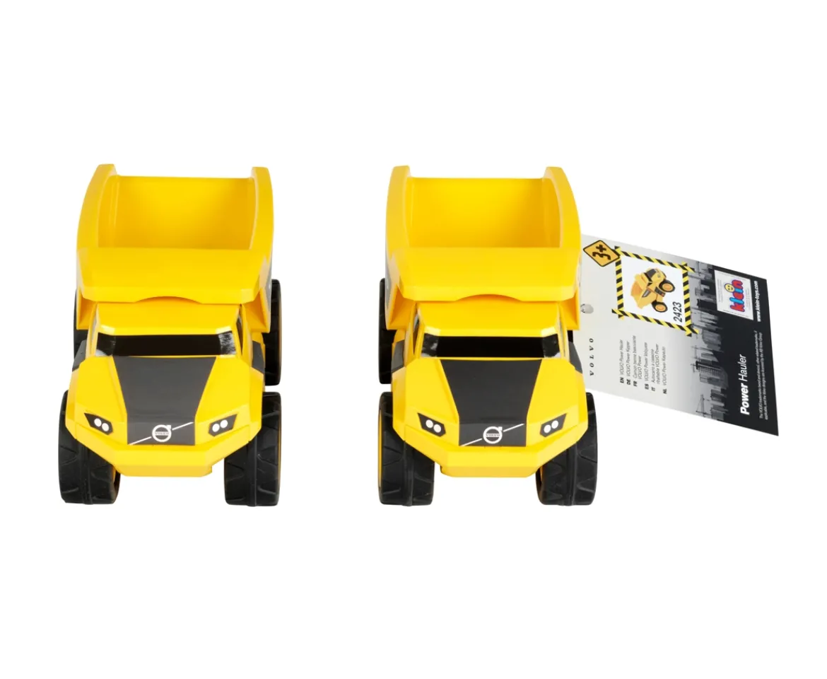 Ken Black Theo Klein 2423 Volvo Power Dump Truck | High-quality 1:24 scale dump truck | Construction site vehi| Building & Vehicle Toys
