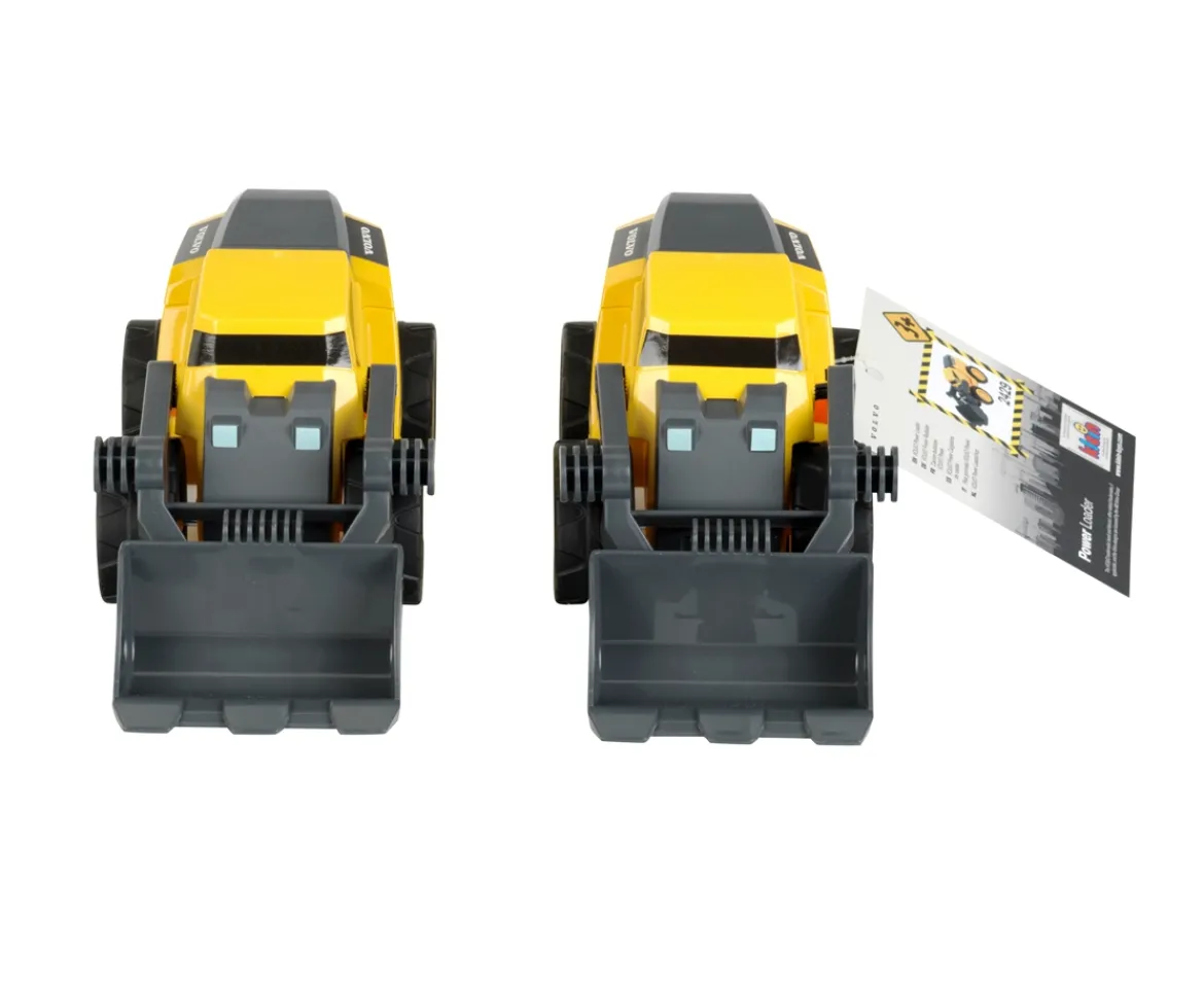 Ken Black Theo Klein 2429 Volvo Power Wheel Loader | 1:24 scale wheel loader | With wide tires and a shovel wi| Building & Vehicle Toys