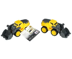 Ken Black Theo Klein 2429 Volvo Power Wheel Loader | 1:24 scale wheel loader | With wide tires and a shovel wi| Building & Vehicle Toys