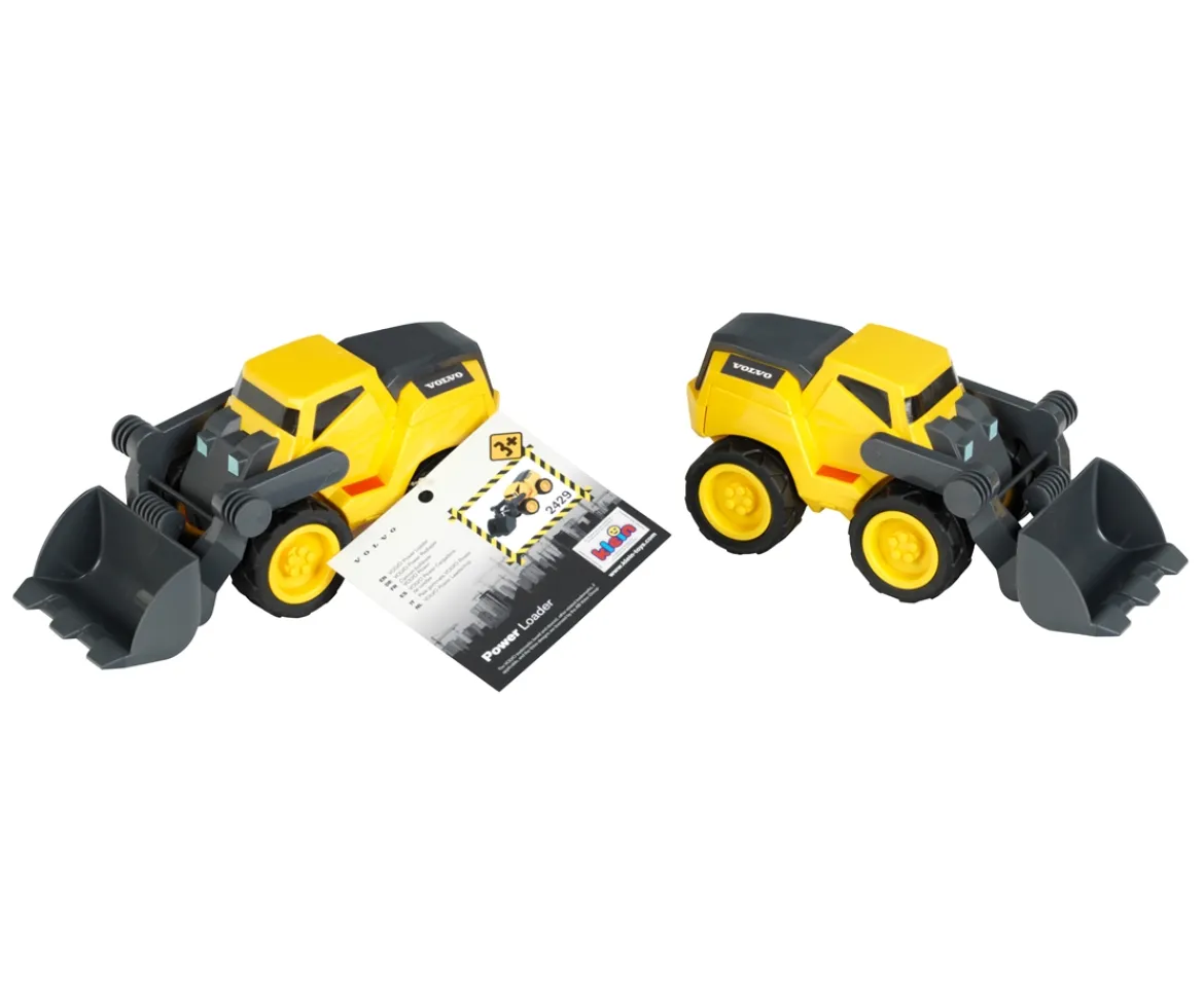 Ken Black Theo Klein 2429 Volvo Power Wheel Loader | 1:24 scale wheel loader | With wide tires and a shovel wi| Building & Vehicle Toys