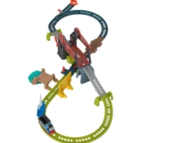 Ken Black Thomas & Friends Bridge Lift Thomas & Skiff Track Playset| Preschool & Electronic Learning