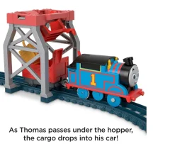 Ken Black Thomas & Friends 3-in-1 Motorised Package Pickup Track Set| Preschool & Electronic Learning