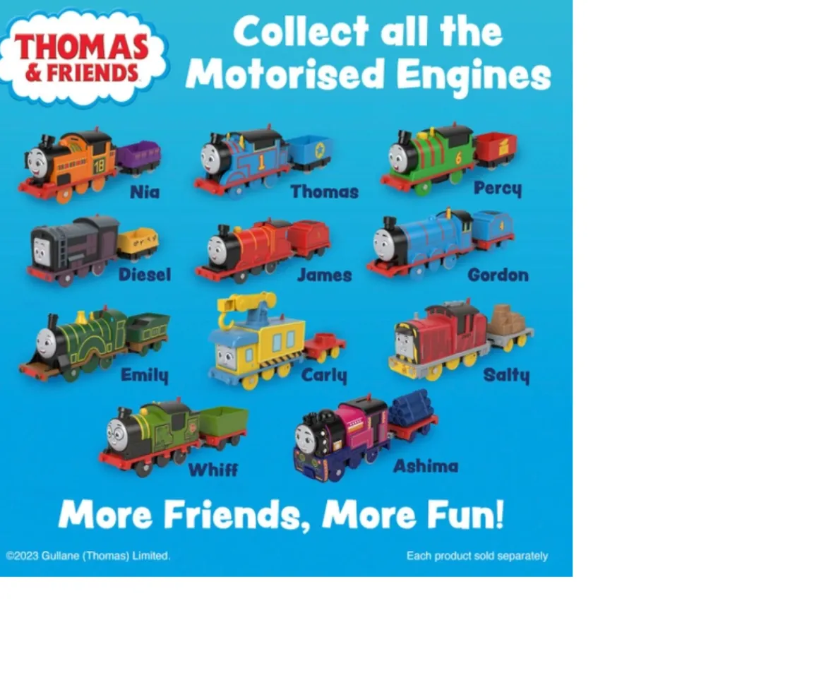Ken Black Thomas & Friends Nia Motorised Engine| Preschool & Electronic Learning