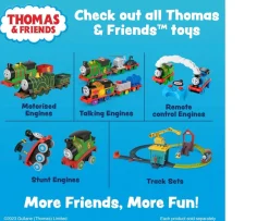 Ken Black Thomas & Friends Percy Motorised Engine| Building & Vehicle Toys