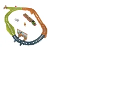 Ken Black Thomas & Friends Push Along Track Assortment| Preschool & Electronic Learning