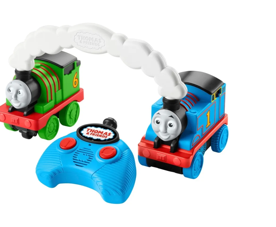 Ken Black Thomas & Friends Race & Chase Remote Control Train Engine| Preschool & Electronic Learning