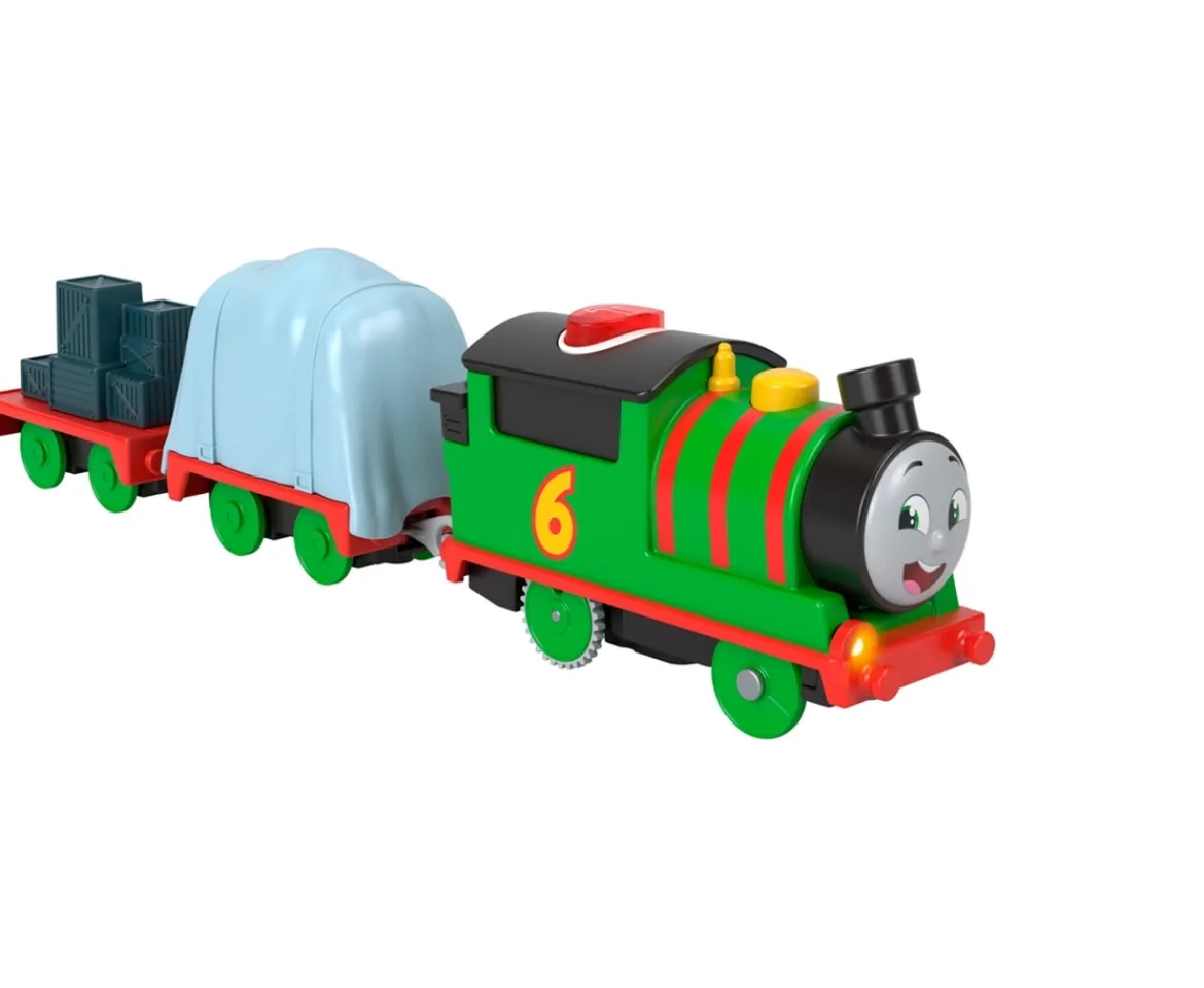 Ken Black Thomas & Friends Talking Percy Motorised Train Engine| Preschool & Electronic Learning