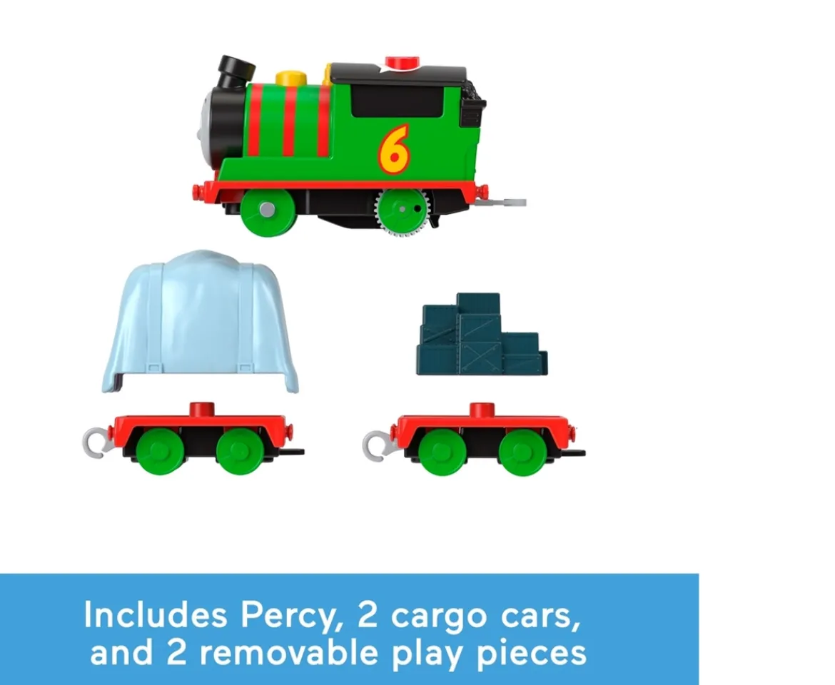 Ken Black Thomas & Friends Talking Percy Motorised Train Engine| Preschool & Electronic Learning