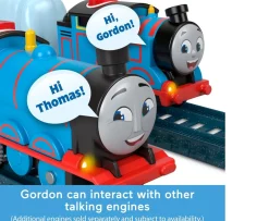 Ken Black Thomas & Friends Talking Gordon Motorised Train Engine| Preschool & Electronic Learning