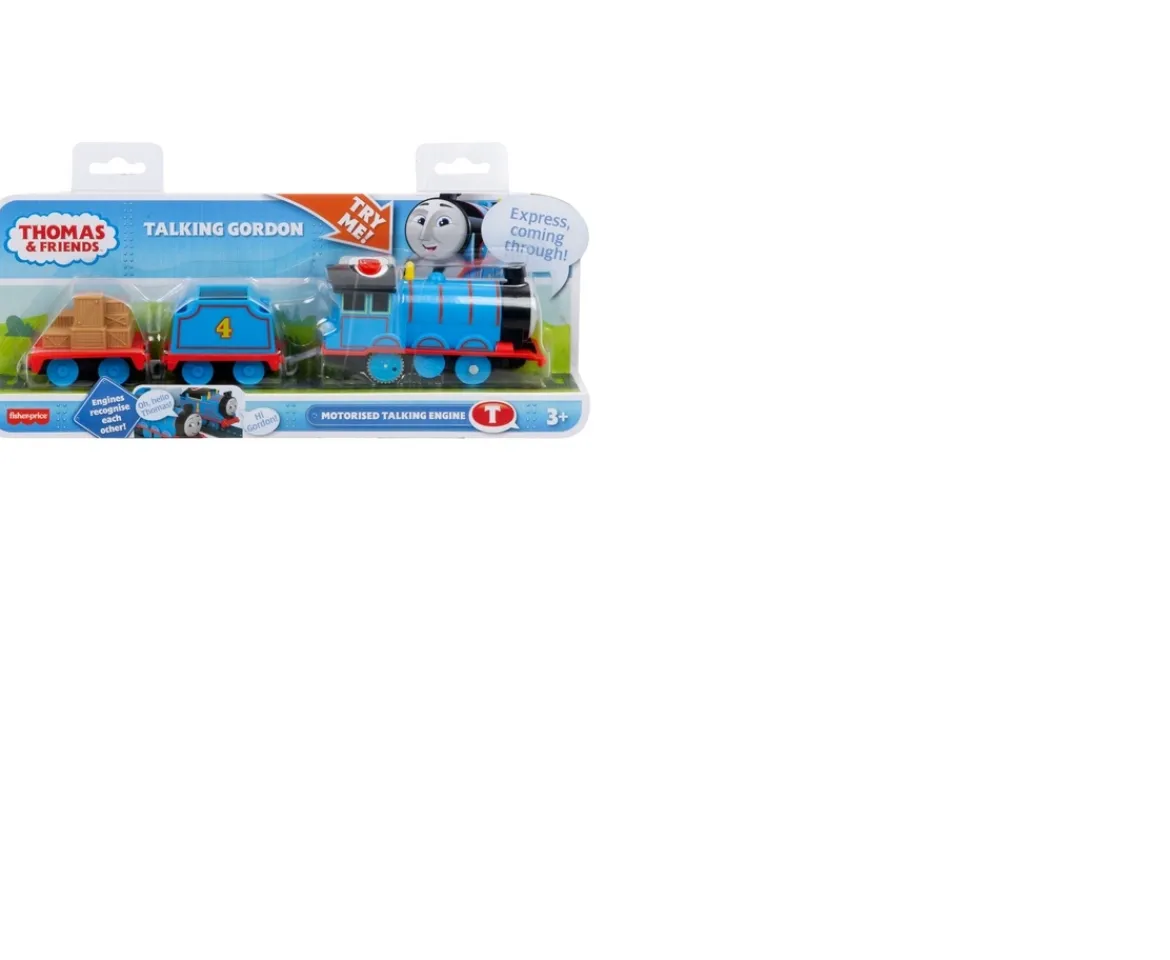 Ken Black Thomas & Friends Talking Gordon Motorised Train Engine| Preschool & Electronic Learning