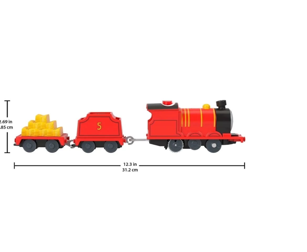 Ken Black Thomas & Friends Talking James Motorised Train Engine| Preschool & Electronic Learning