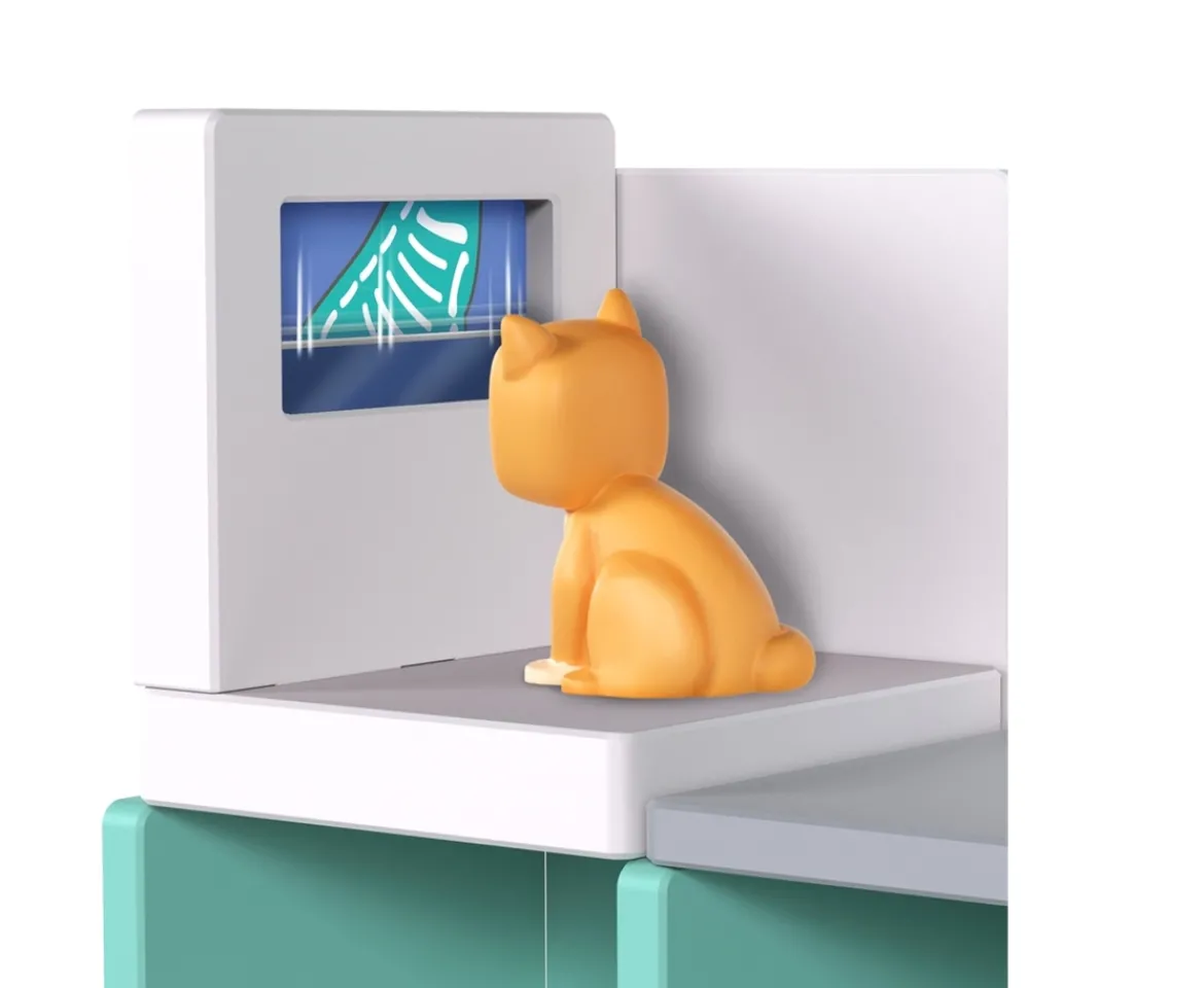 Ken Black Tile Town Pet Clinic and Rescue Magnetic Tiles Set| Preschool & Electronic Learning