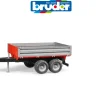 Ken Black Tipping Trailer| Bruder|Farm Model Vehicles & Playsets