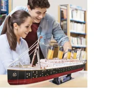 Ken Black Titanic 3D Puzzle with Lights| Building & Vehicle Toys