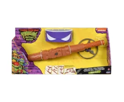 Ken Black TMNT - Mutant Mayhem Donatellos Transforming Bo Staff| Action Figures & Playsets