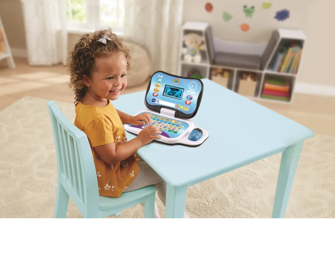 Ken Black Toddler Tech Laptop| Vtech|Preschool & Electronic Learning