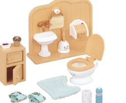 Ken Black Toilet Set| Dolls & Dollhouses