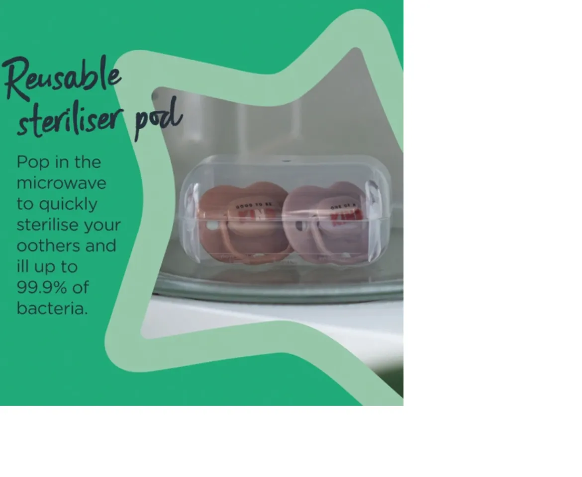 Ken Black Tommee Tippee Anytime Soothers 6-18 Months 2 Pack Assortment| Highchairs|Feeding & Soothers