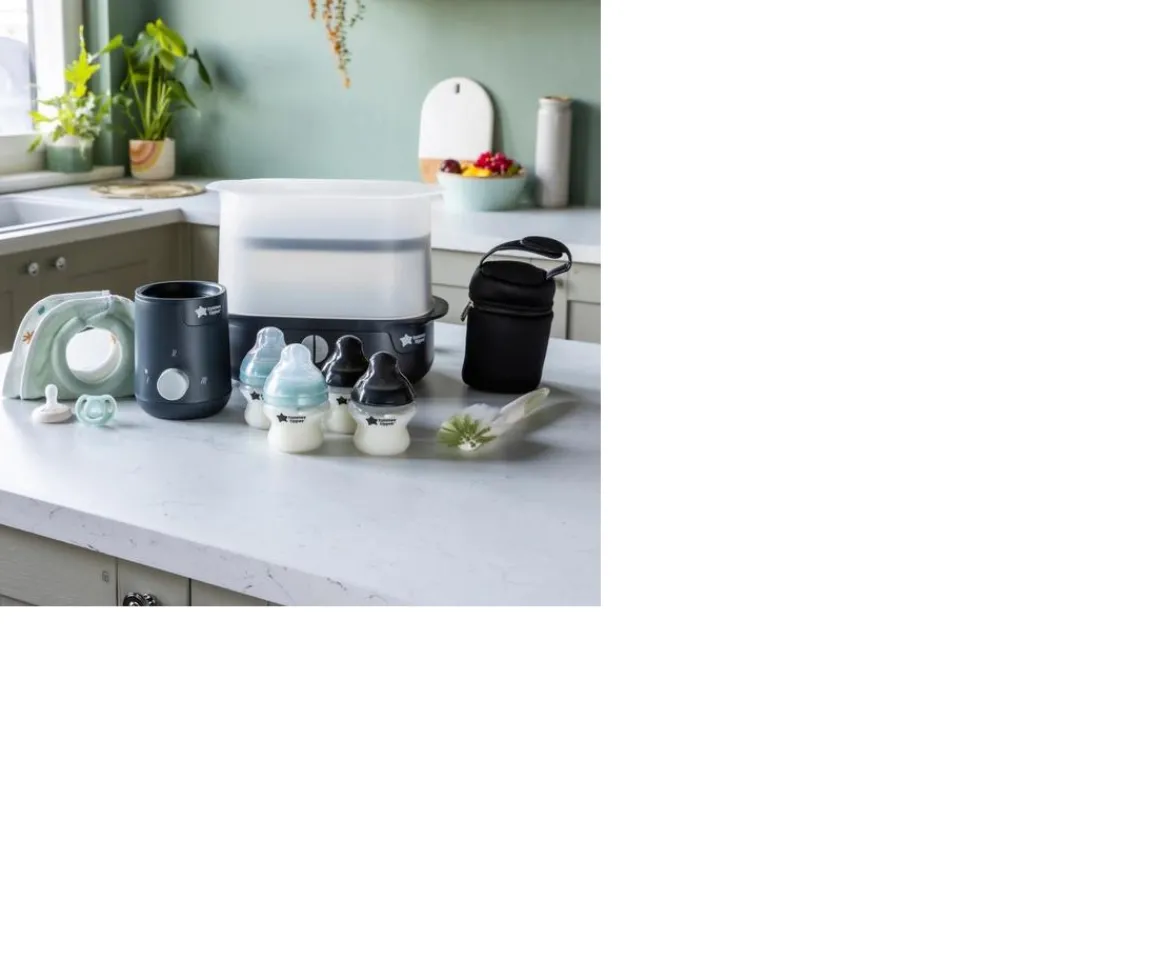 Ken Black Tommee Tippee Closer to Nature Complete Feeding Set - Black| Highchairs|Feeding & Soothers