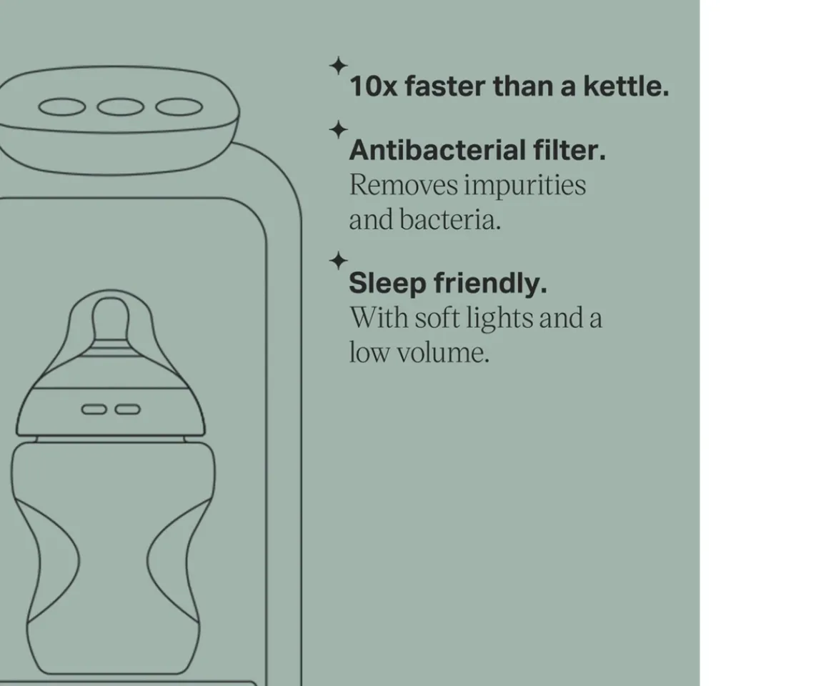 Ken Black Tommee Tippee Perfect Prep Day and Night Machine in Grey| Highchairs|Feeding & Soothers