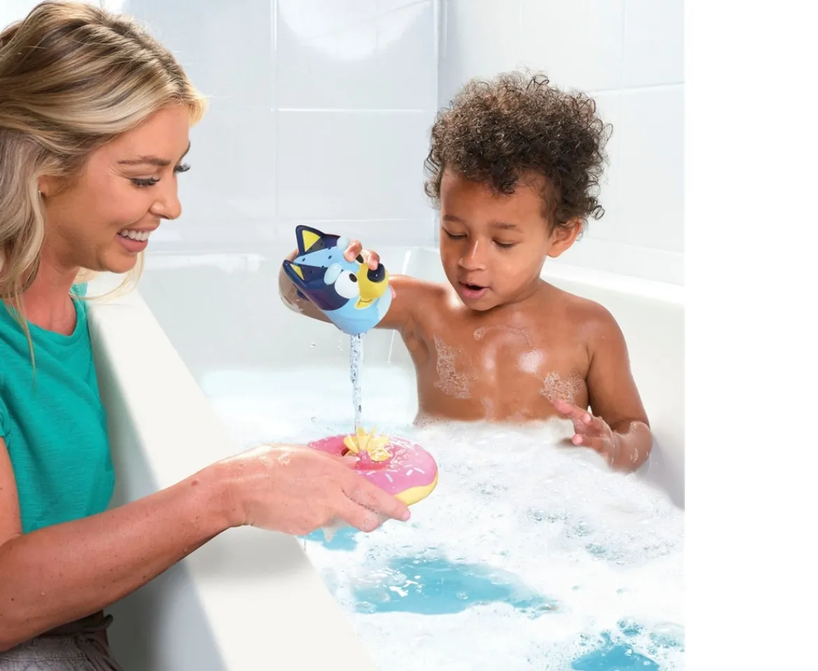 Ken Black TOMY Toomies Bluey Splash & Float Bath Toy| Bath & Changing