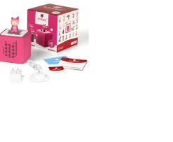 Ken Black Tonies Toniebox Starter Set Audio Speaker for Kids – Pink| TONIES|Tonies