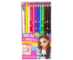 Ken Black Top Model Coloured Pencil 12pk| Art & Crafts