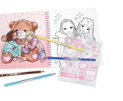 Ken Black TopModel Team Teddy Colouring Book| Art & Crafts