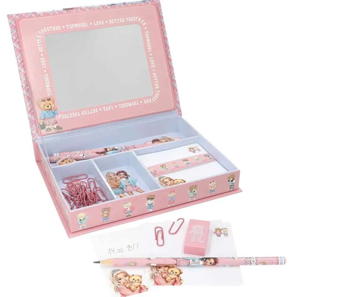 Ken Black TOPModel Team Teddy Stationery Box| Art & Crafts